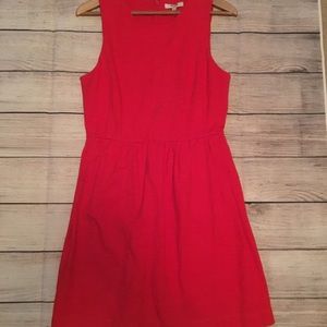 Red Madewell Dress SZ Medium